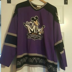 Walt Disney World Large Mickey Hockey Jersey